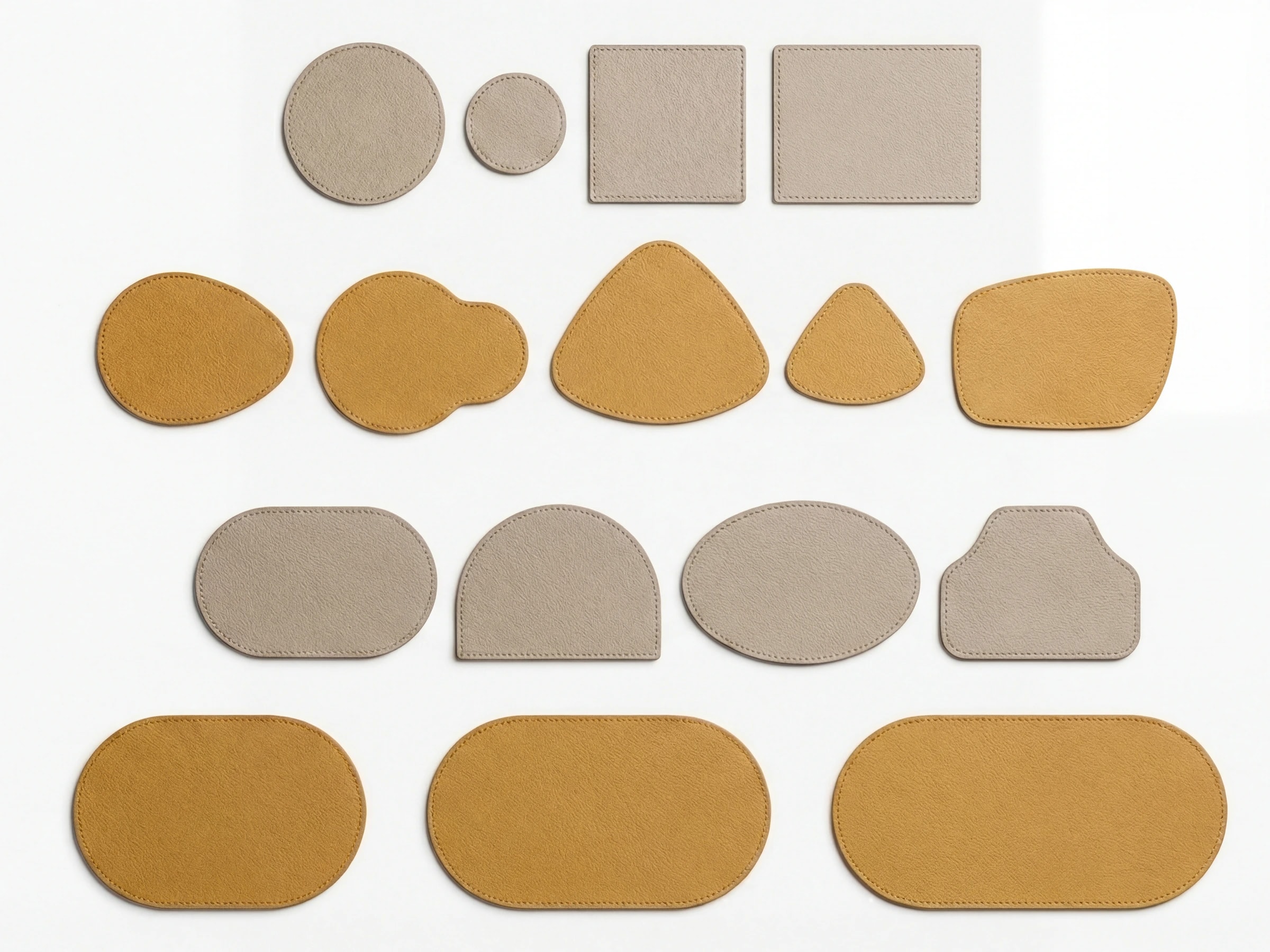 Platzsets und Tischläufer – Platzsets, Platzteller und Tischläufer aus Kunstleder