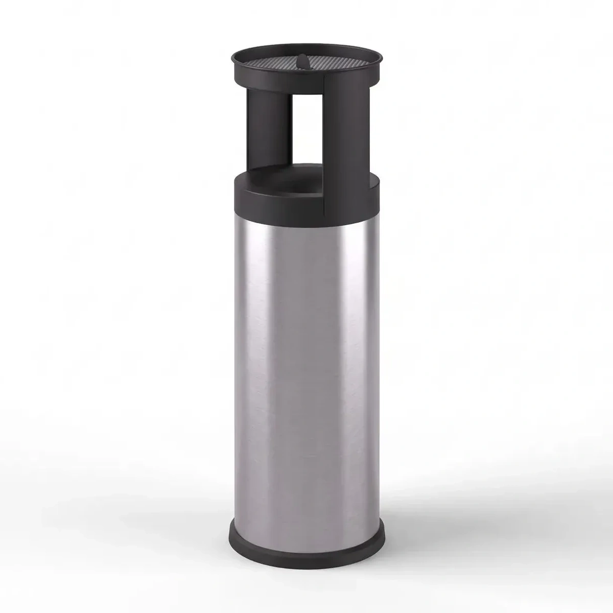 572 — Gettacarte autoestinguente — Acciaio inox satinato