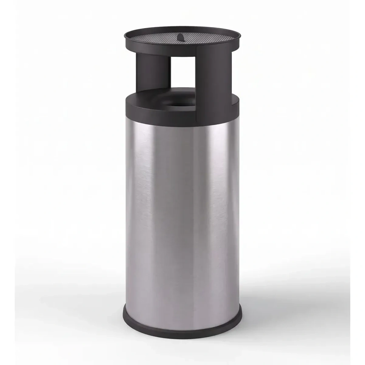 574 — Gettacarte autoestinguente — Acciaio inox satinato