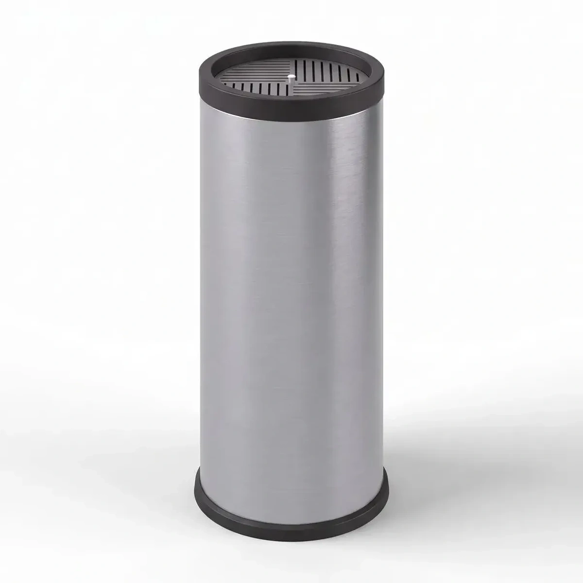 540 — Posacenere per esterno coperto — Acciaio inox satinato