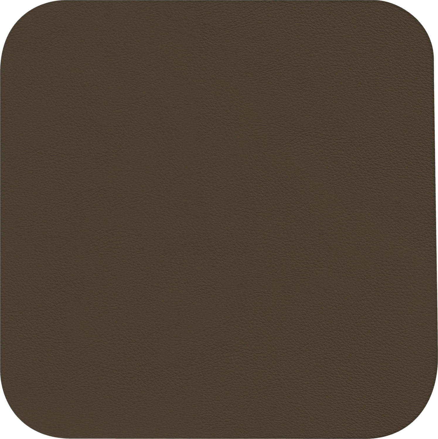 STBQ / MSTBQ — QUADRATO – Sottobicchiere 10x10 cm — Marrone